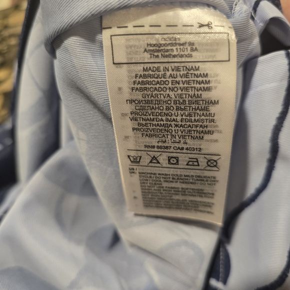 Adidas Men's Blue Camouflage Aeroready Club Graphic Tee Size M NWT - Picture 6 of 8